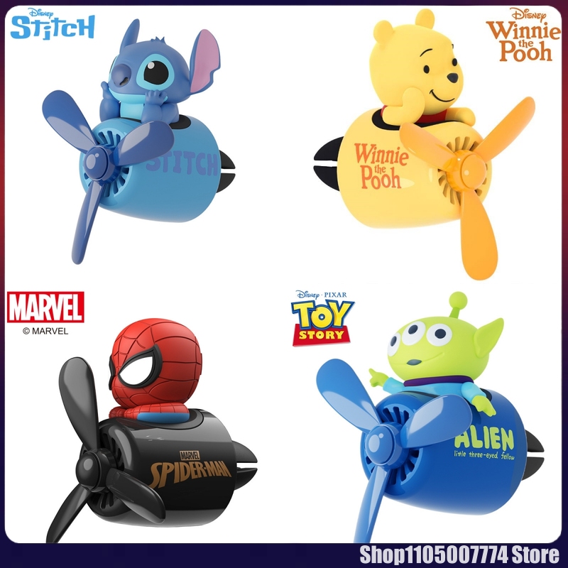 Home Decor Interior - Stitch Spiderman Alien Karakters Auto Gemonteerd