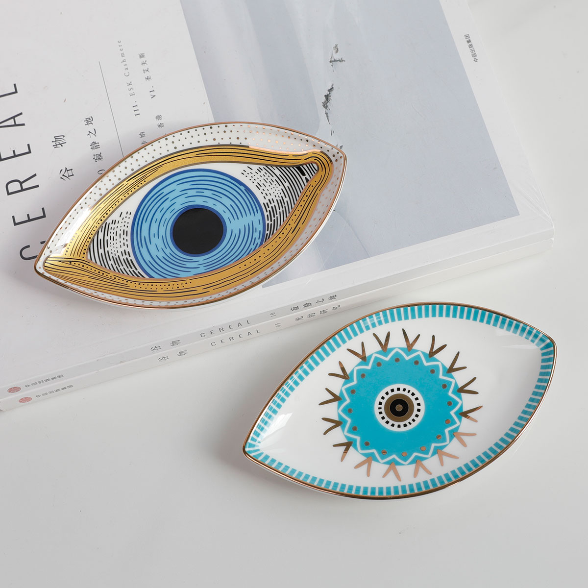 Ceramic Trinket Dish - Snuisterij Schaal Ring Schotel Keramische Boze