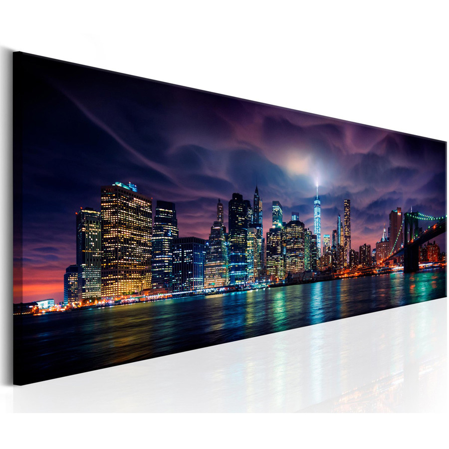 Home Decor New York - New York Night Landschap Grote 5D