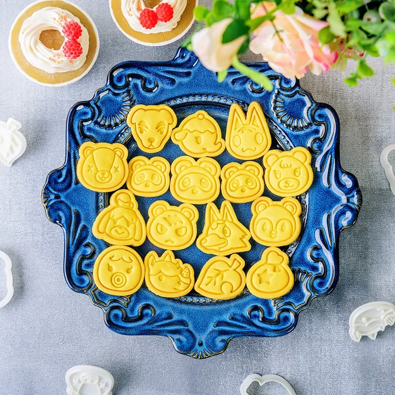 Home Decor Japanese - Cake Cookie Animal Crossing Cutter Leuke