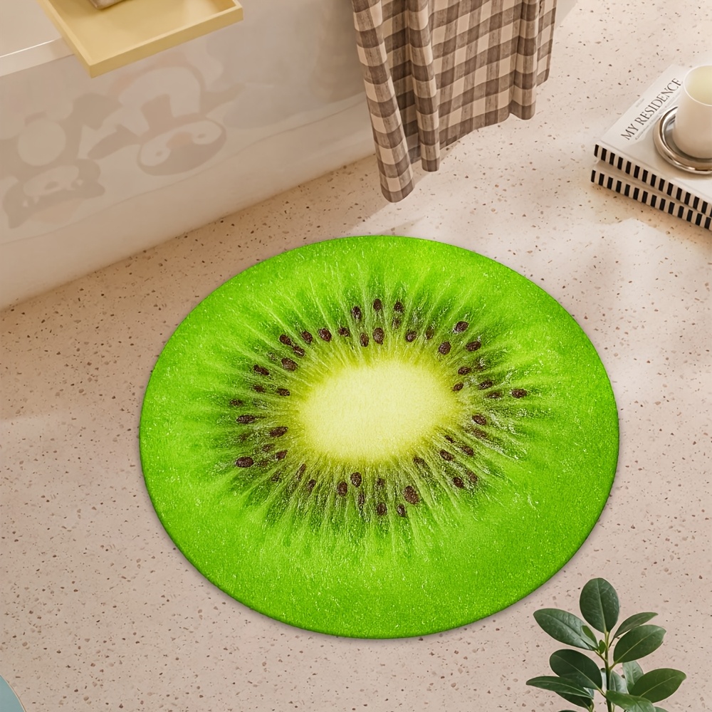 Home Decor Retail Stores - Vintage realistisch fruitmotief vloerkleed, duurzaam entreekleed