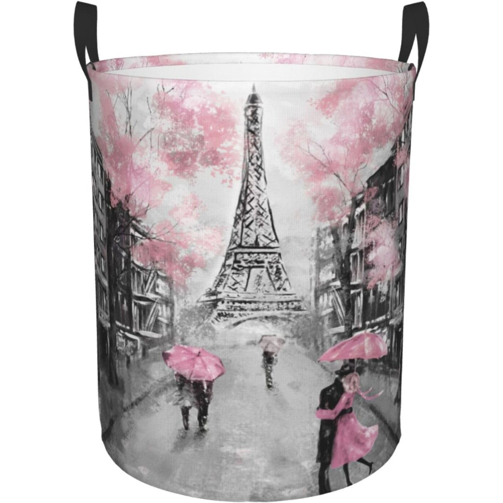 Home Decor Hampers - Grote wasmand Home Decor Parijs Eiffeltoren