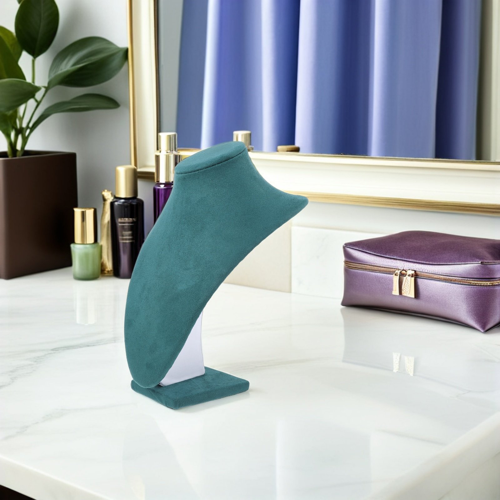 Home Decor Retail Stores - Vormige kettingdisplaystandaard 25 cm elegante sieradenbuste
