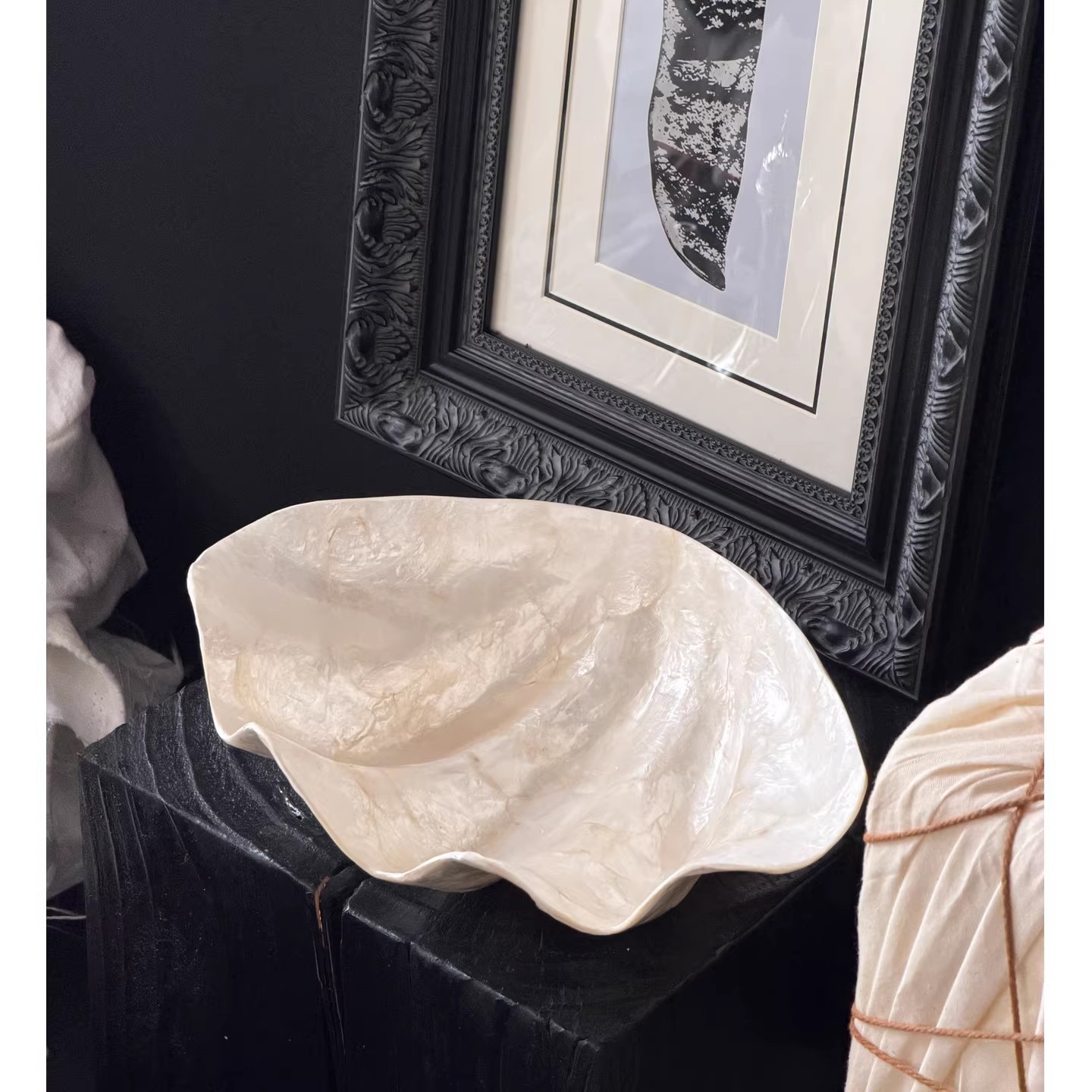 Ceramic Trinket Dish - Shell Tray Gesimuleerde Shell Bowl Desktop