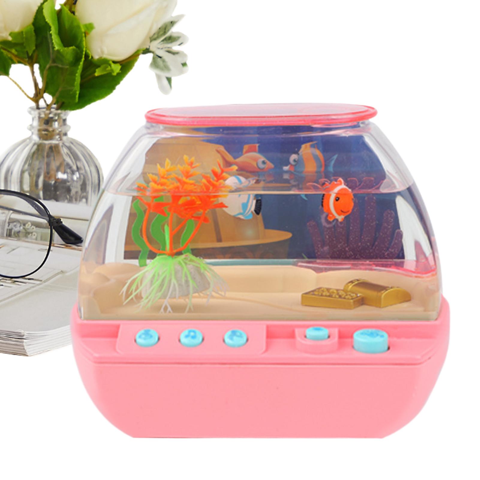 Home Decor Lighting - Speelgoed aquarium huisdecoratie met muziek en