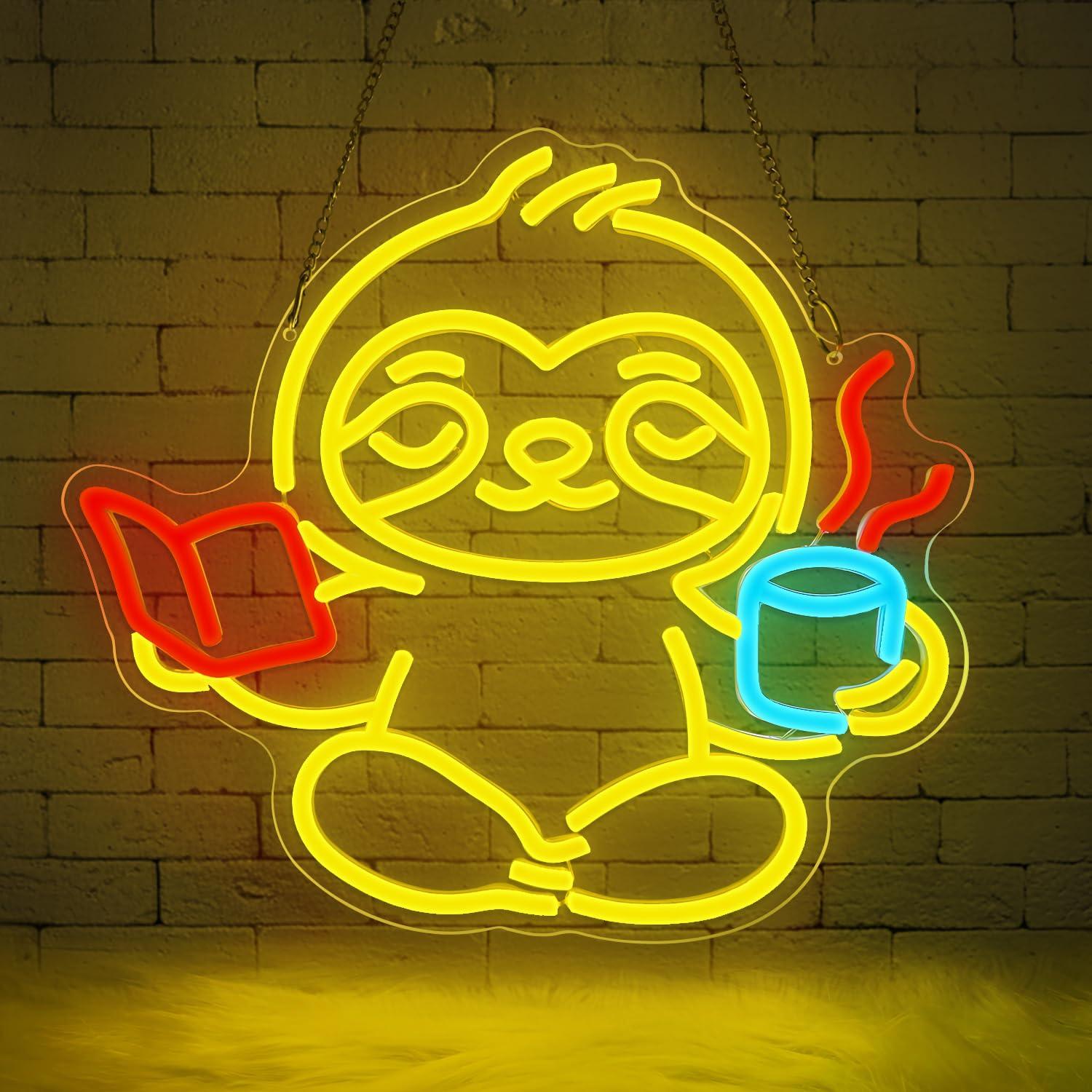 Home Decor Lighting - Luiaard Neon Licht USB Dimbaar LED