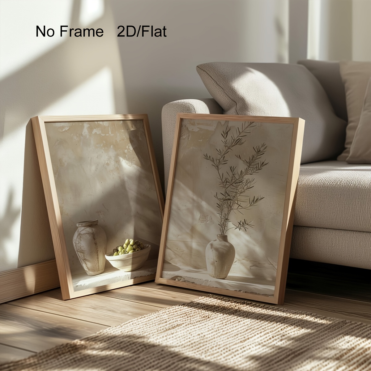 Home Decor Youtube - Mediterrane olijven-stilleven wanddecoratie set van 2,