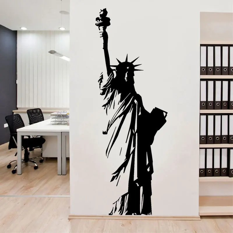 Home Decor New York - Grote Maat Vinyl Muurtattoo New York