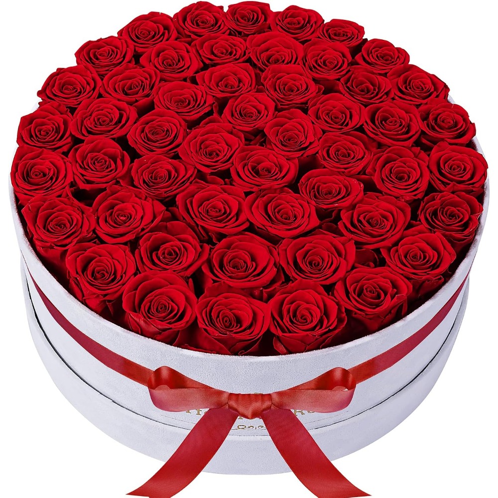 50 fluwelen doosrozen, geconse - Home Decor Tulip recensie en prijs
