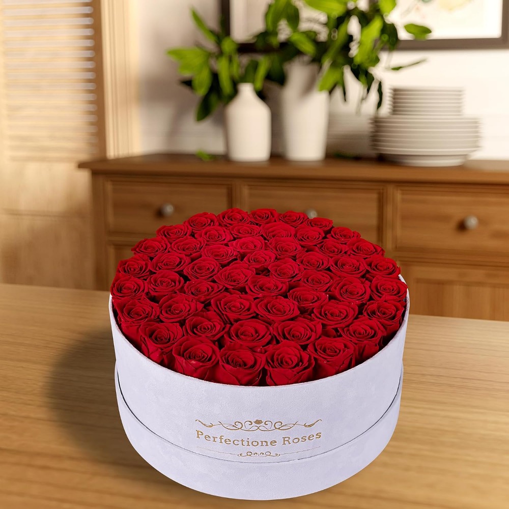 50 fluwelen doosrozen, geconse - Home Decor Tulip recensie en prijs