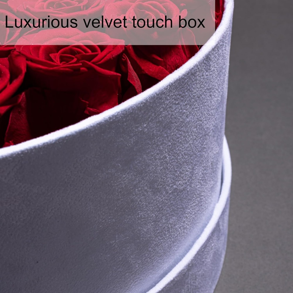 50 fluwelen doosrozen, geconse - Home Decor Tulip recensie en prijs