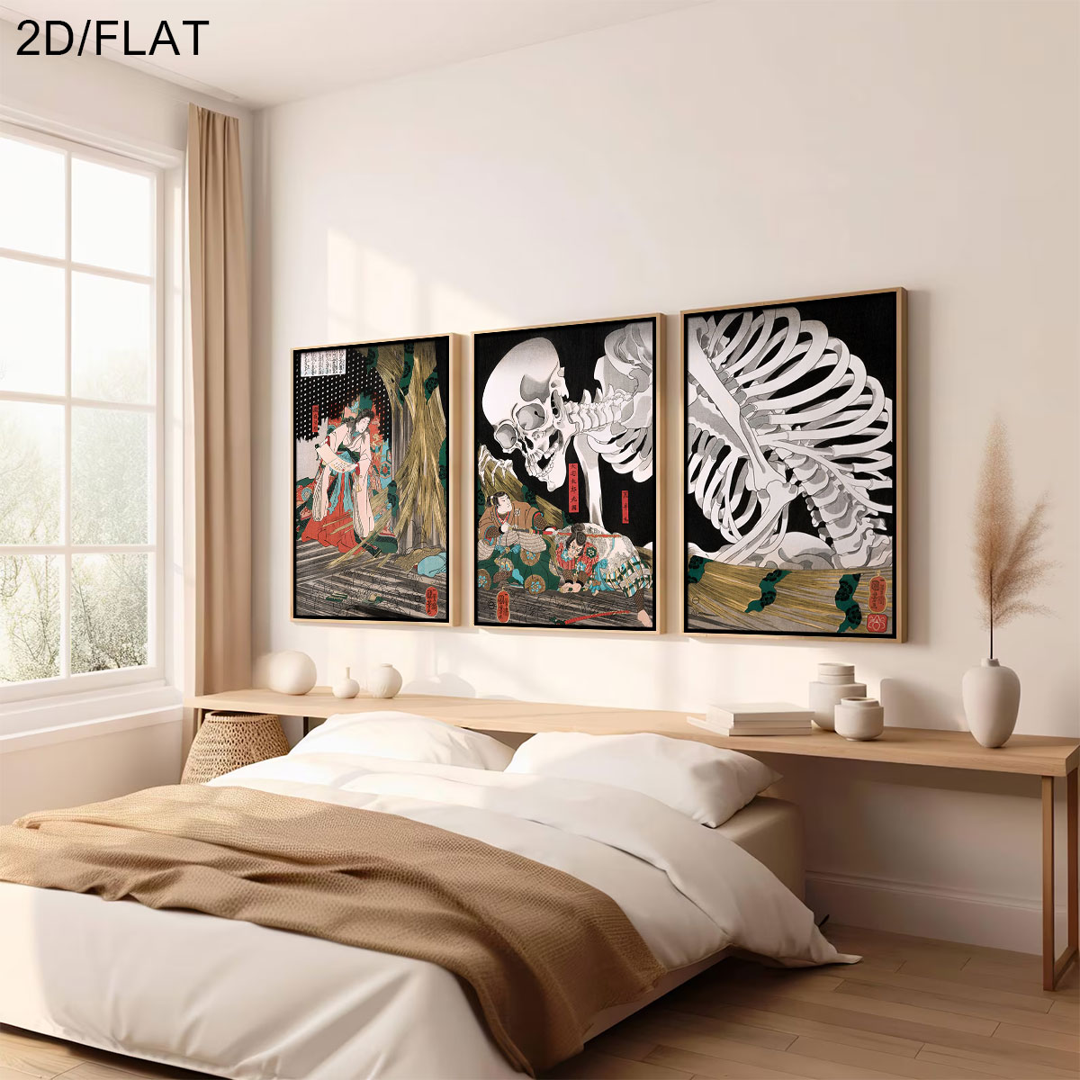 3pcs Retro Japanse Takiyasha D - Home Decor Youtube recensie en prijs