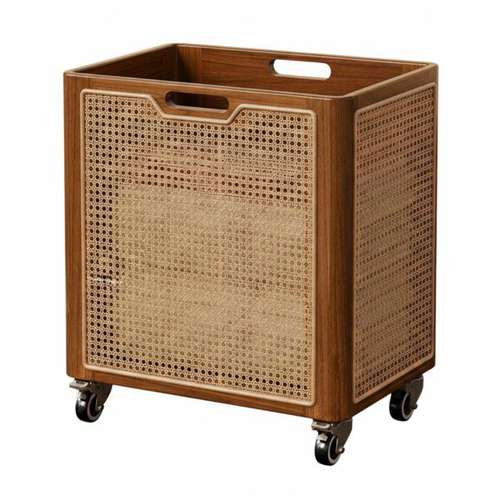 Houten wasmand decoratief boho - Home Decor Hampers recensie en prijs