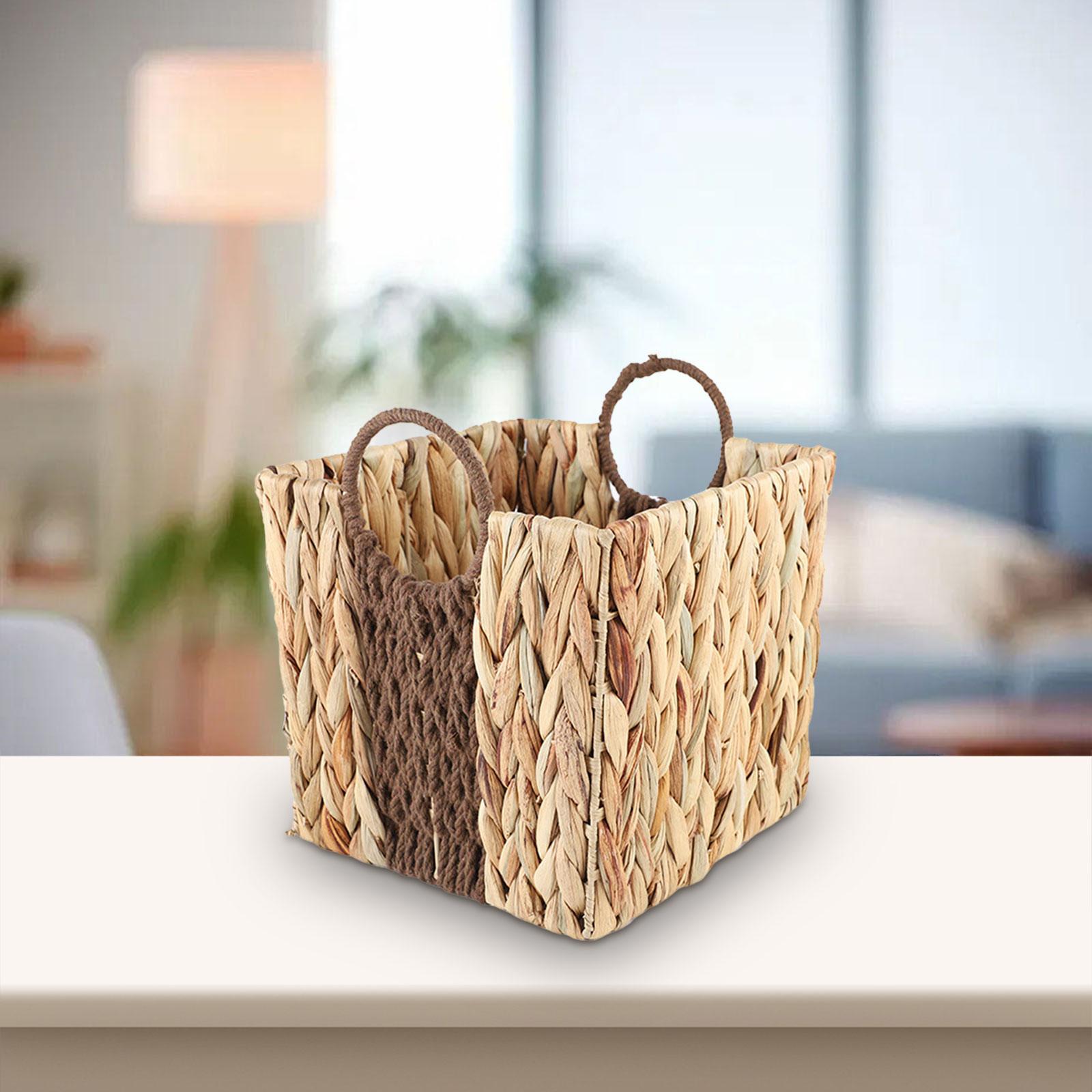 Geweven opbergmand, decoratiev - Home Decor Hampers recensie en prijs