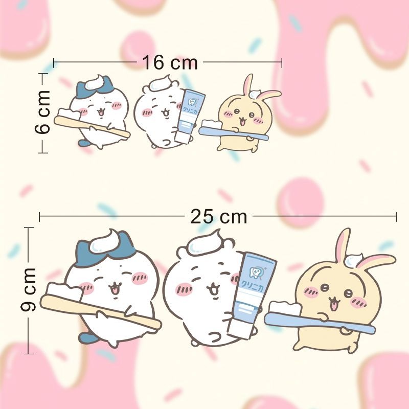 Hot Chiikawa spiegelstickers s - Vanity Home Decor recensie en prijs