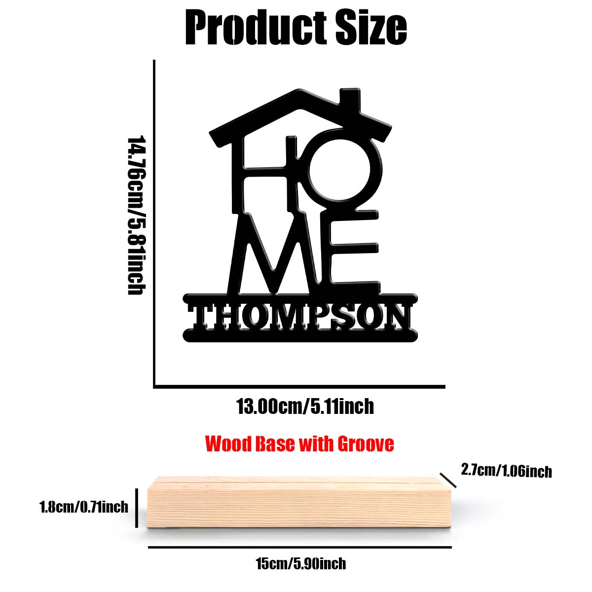 1Pc Csutom Home House Shape Ho - Home Decor For Wedding recensie en prijs