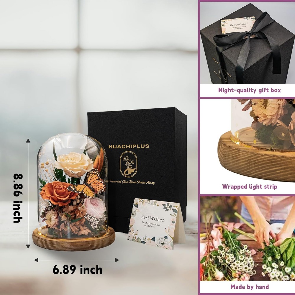 Elegante Ge conserveerde Bloem - Home Decor Tulip recensie en prijs