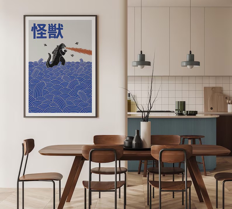 Japanse hedendaagse Tokyo kuns - Home Decor Japanese recensie en prijs
