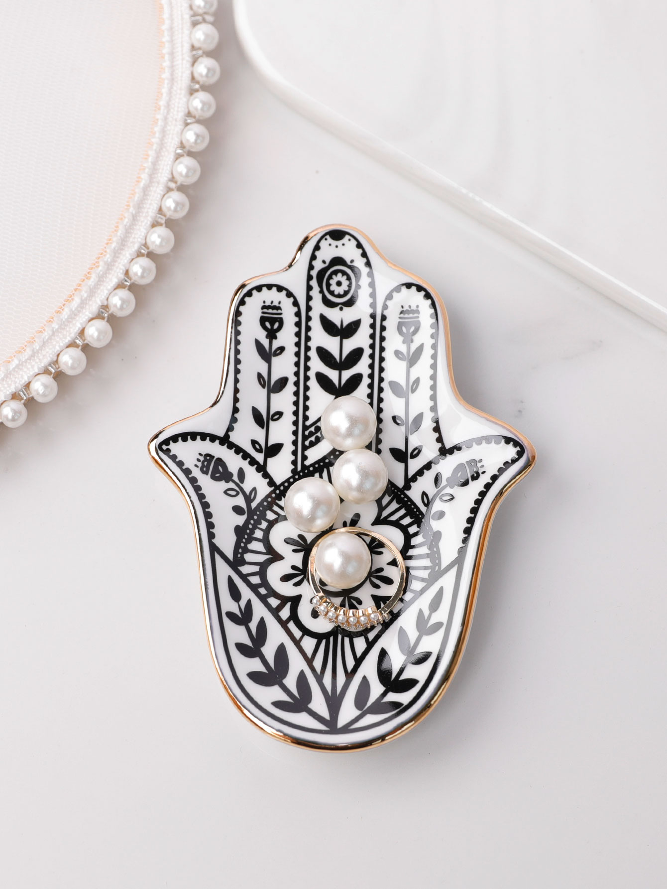 Keramische handtrinket schotel - Ceramic Trinket Dish recensie en prijs