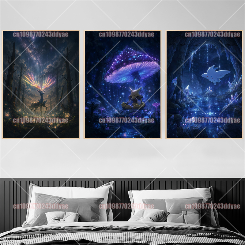 Anime Pokemon karakter origine - Home Decor Canvas recensie en prijs