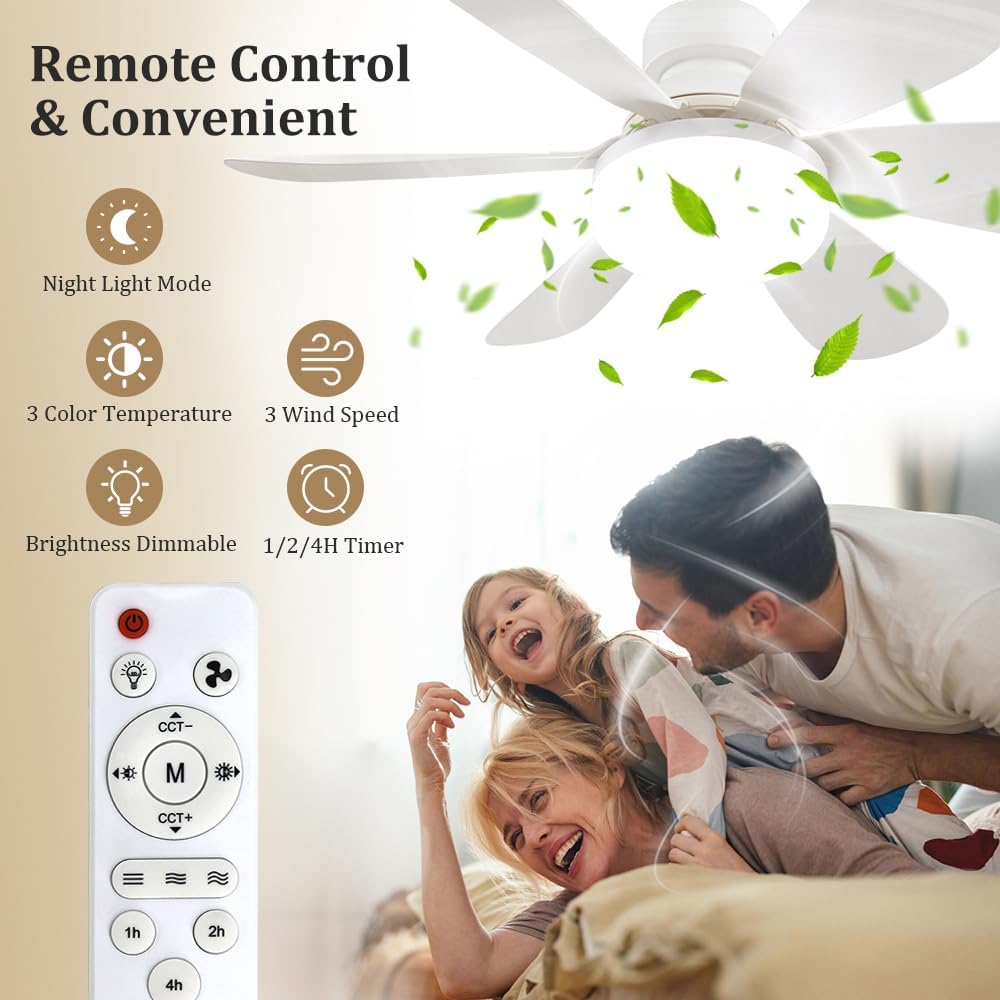 Plafondventilator met afstands - Home Decor Lighting recensie en prijs