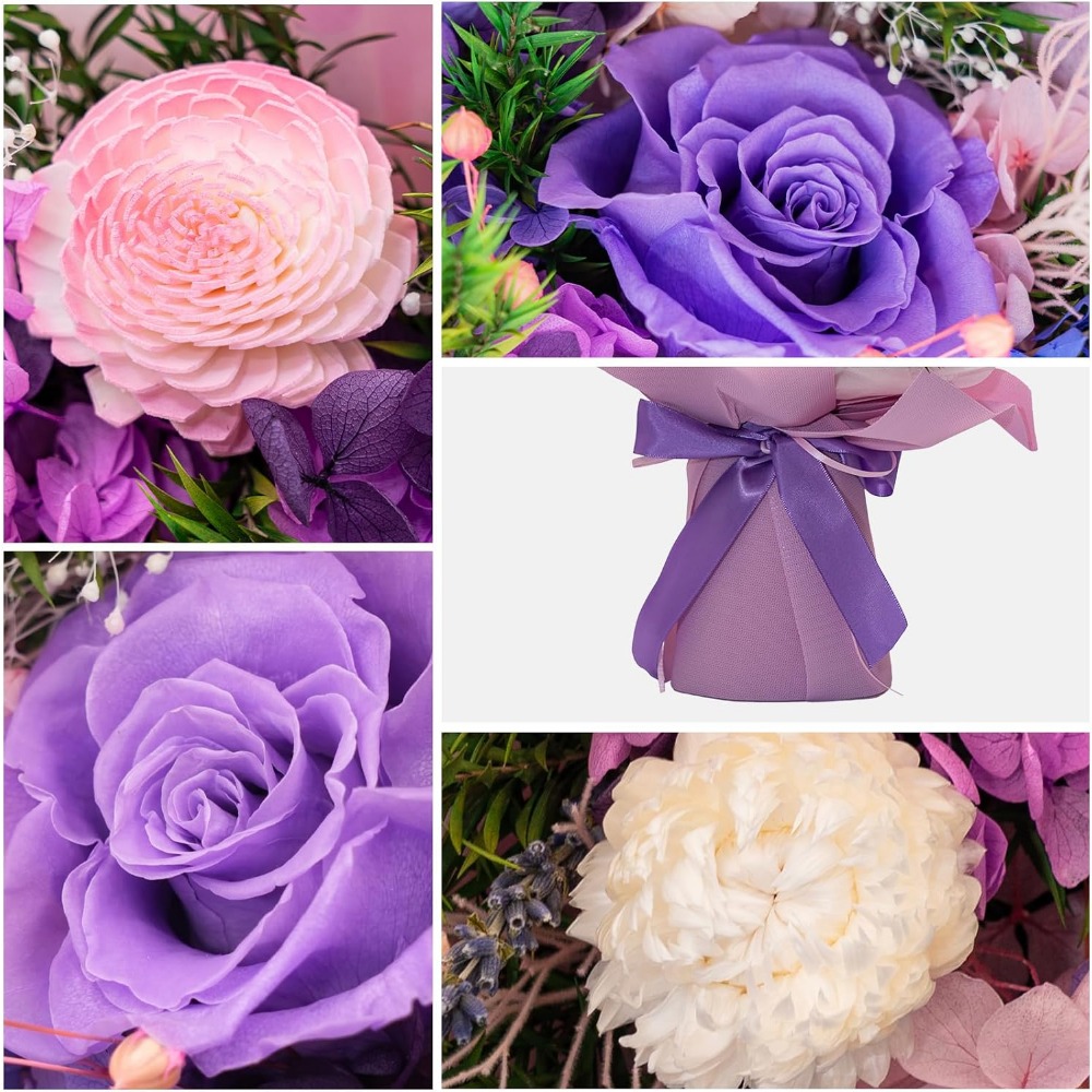 Romantische geconserveerde roz - Home Decor Tulip recensie en prijs