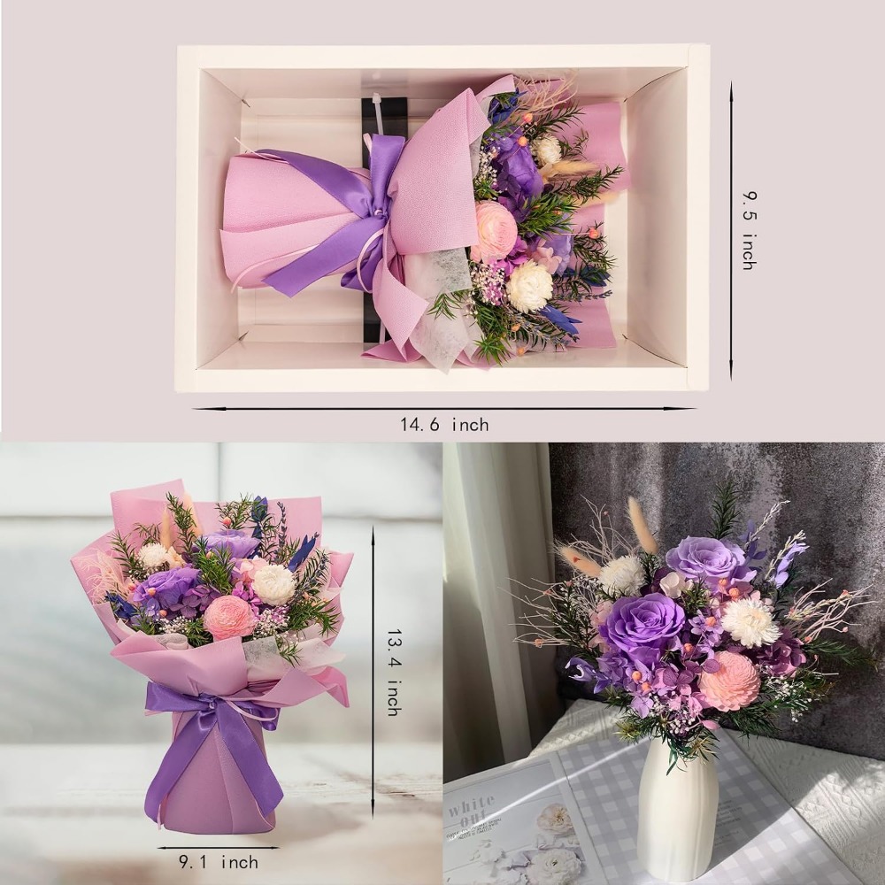 Romantische geconserveerde roz - Home Decor Tulip recensie en prijs