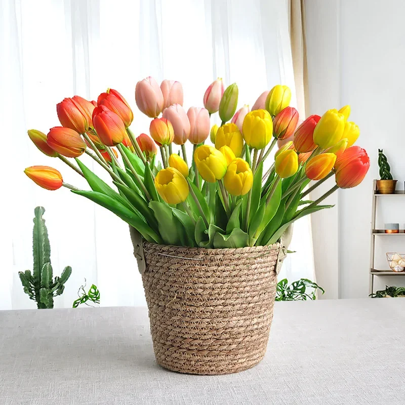 5 Hoofden Kunstmatige Tulp Tac - Home Decor Tulip recensie en prijs