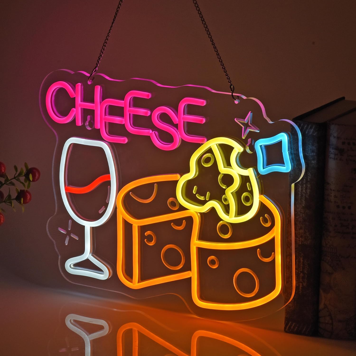 Kaas neonbord, neonverlichting - Home Decor Retail Stores recensie en prijs