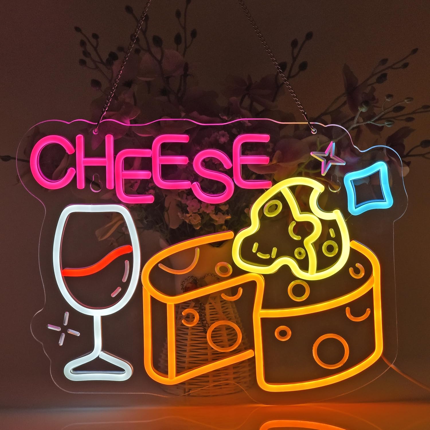 Kaas neonbord, neonverlichting - Home Decor Retail Stores recensie en prijs