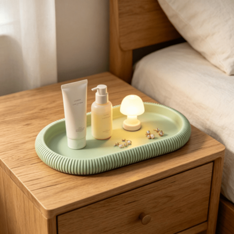 Ovale opbergbak Decoratieve or - Vanity Home Decor recensie en prijs