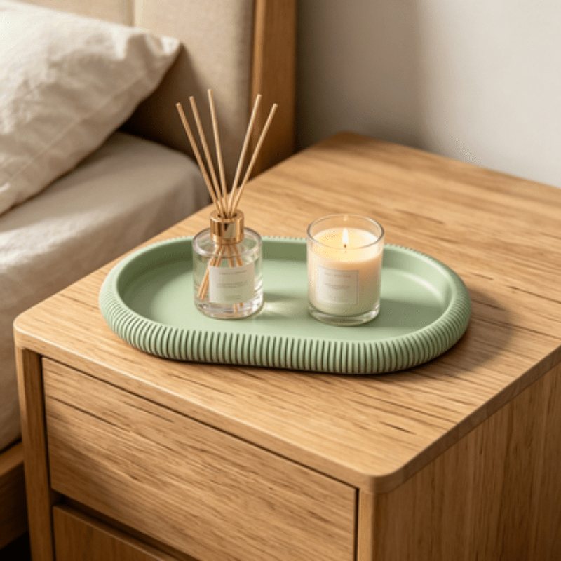 Ovale opbergbak Decoratieve or - Vanity Home Decor recensie en prijs