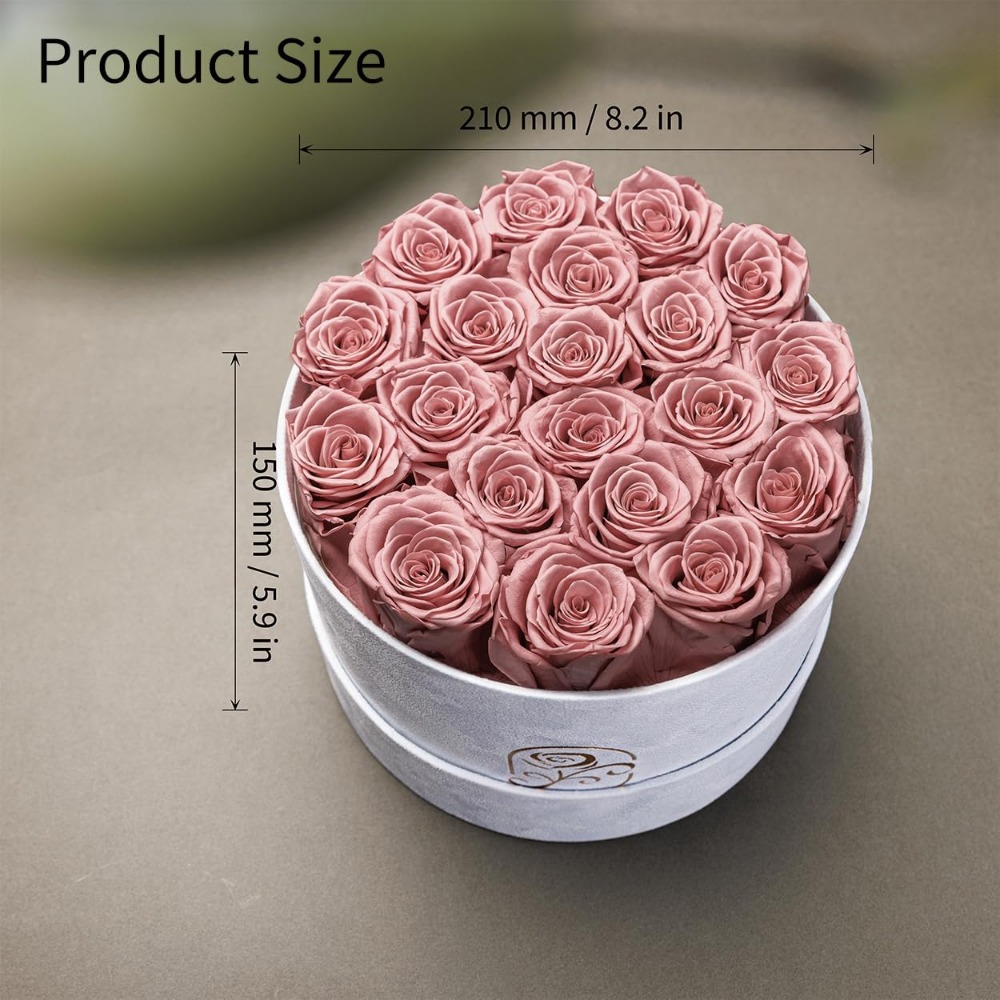 Ge conserveerde rozen in fluwe - Home Decor Tulip recensie en prijs