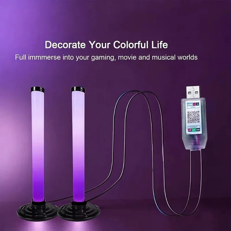 RGB LED-lichtbalk, USB-aangedr - Home Decor Lighting recensie en prijs