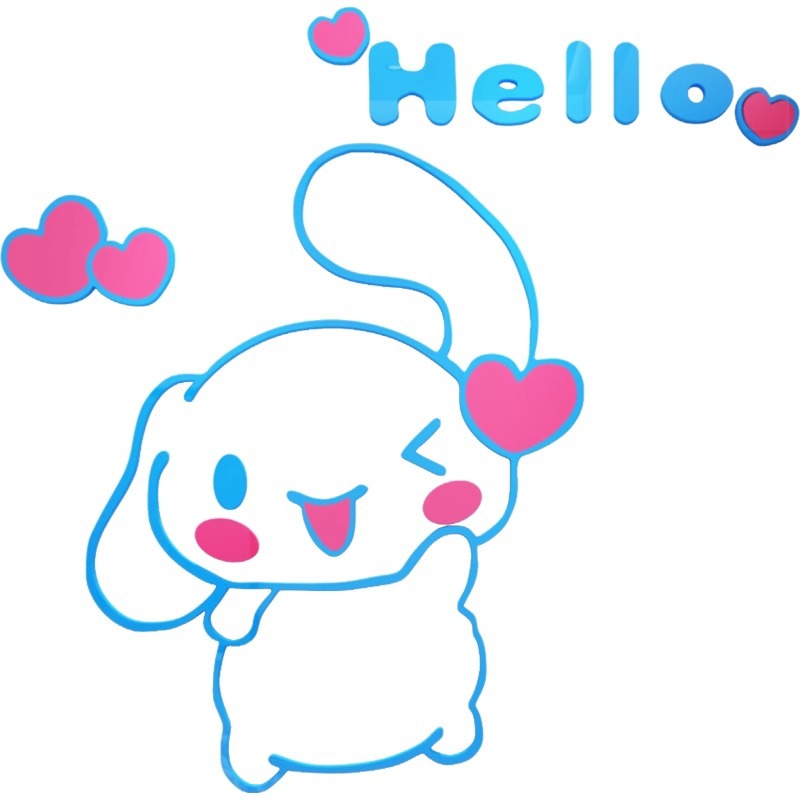Sanrio Cinnamoroll 3D acryl ki - Home Decor Wallpaper recensie en prijs