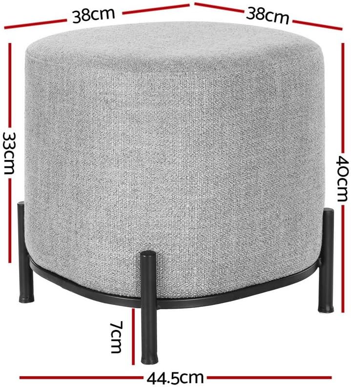 **/Ottomaanse, Ronde Voetenban - Vanity Home Decor recensie en prijs