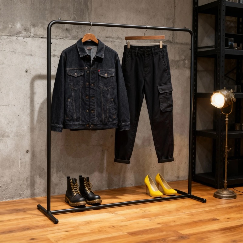 Luxe gouden kledingrek ijzeren - Home Decor Retail Stores recensie en prijs