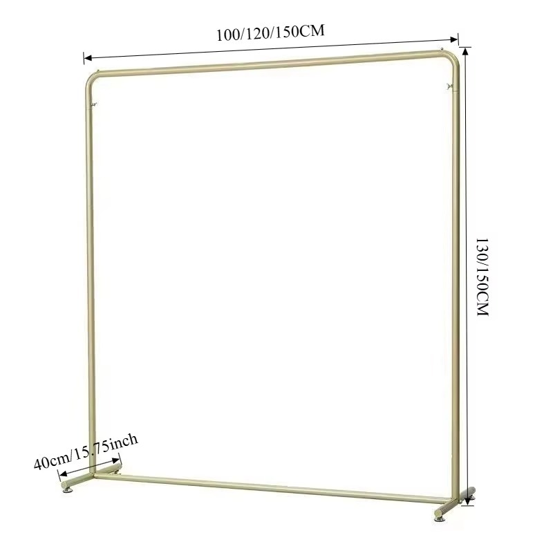 Luxe gouden kledingrek ijzeren - Home Decor Retail Stores recensie en prijs