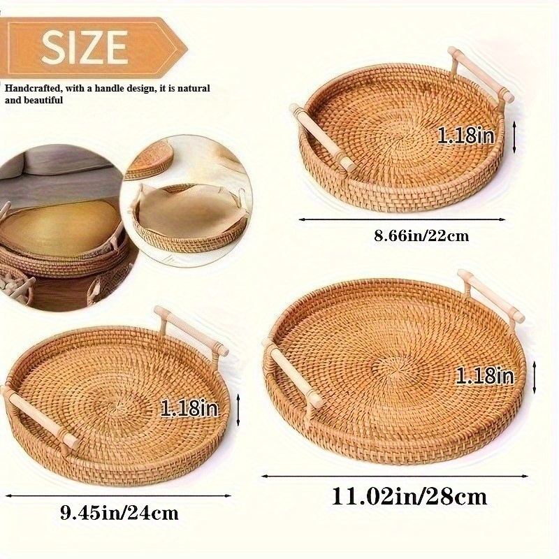 Handgemaakt rotan rond dienbla - Ceramic Trinket Dish recensie en prijs
