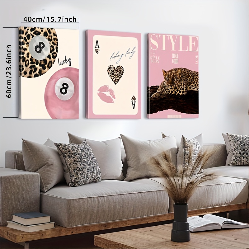 3 stuks luipaard- en cheetah-c - Home Decor Youtube recensie en prijs