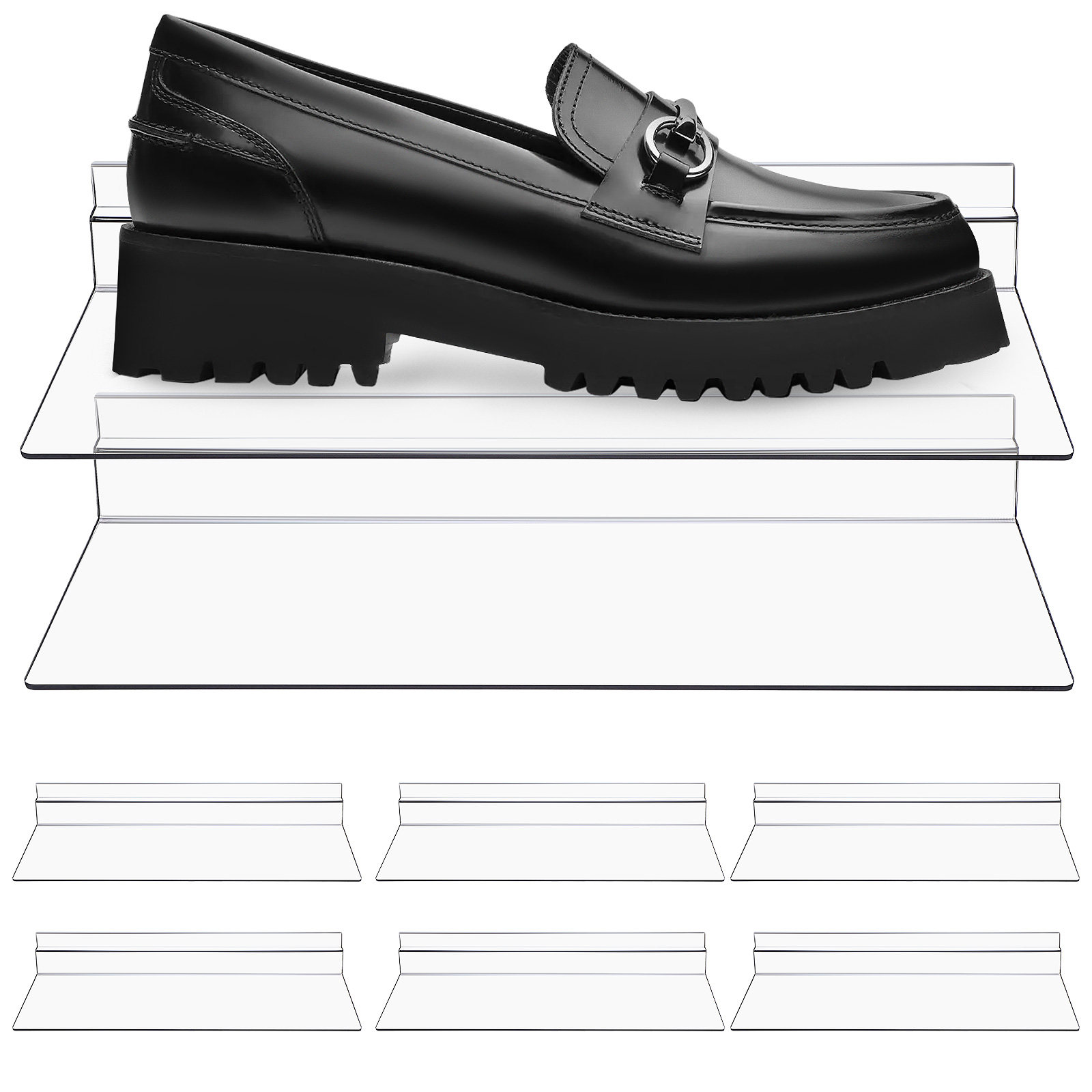 8-delige transparante schoenen - Home Decor Retail Stores recensie en prijs