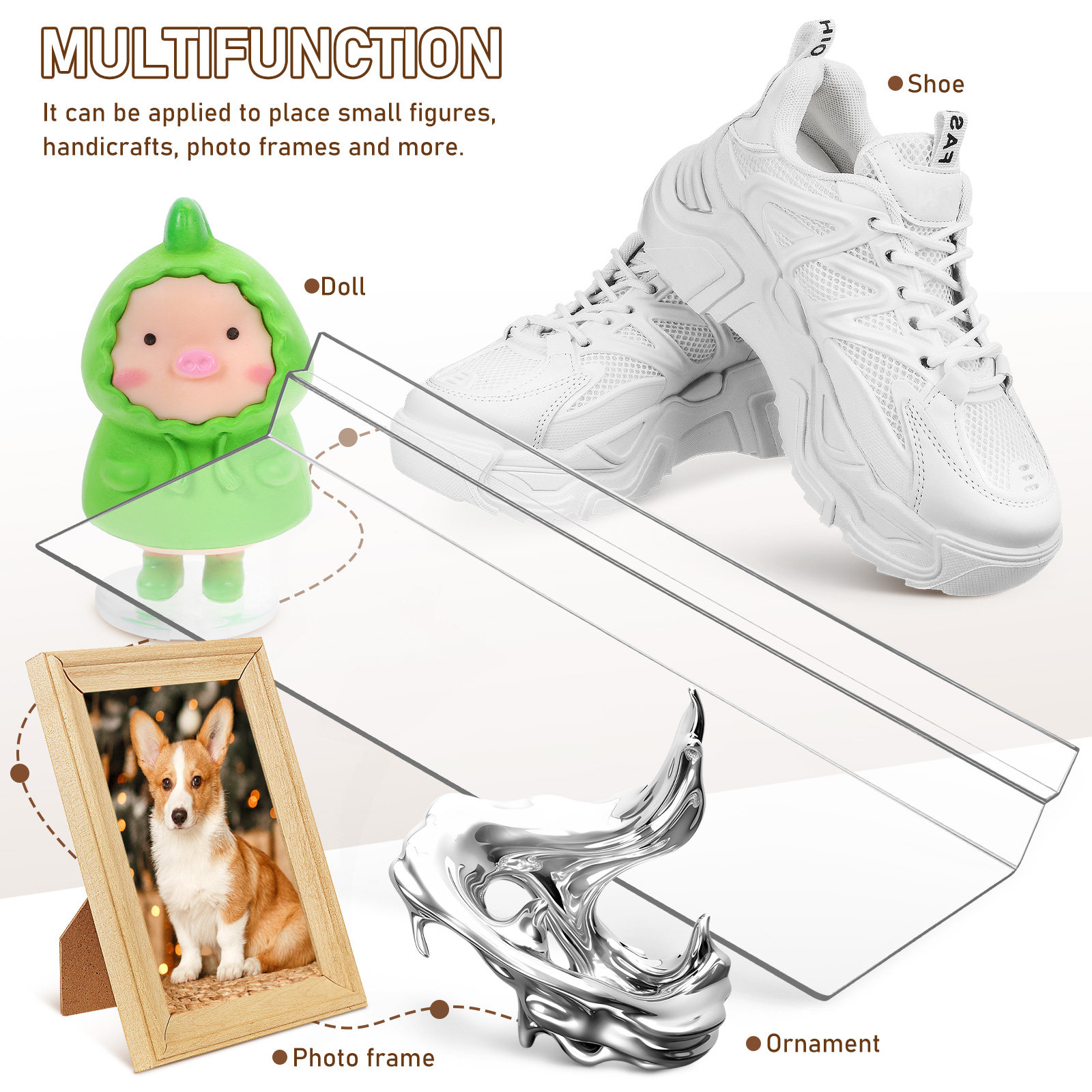 8-delige transparante schoenen - Home Decor Retail Stores recensie en prijs