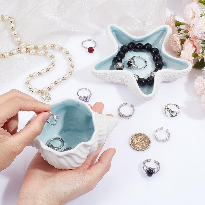 2 Stuks Keramische Sieraden Di - Ceramic Trinket Dish recensie en prijs