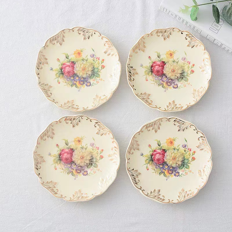 Rose Bloem Handgeschilderde Ko - Ceramic Trinket Dish recensie en prijs