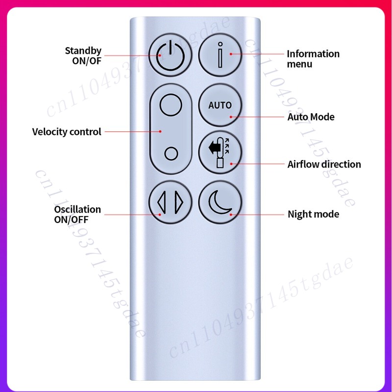 Vervangende afstandsbediening  - Dyson Fan Tp07 recensie en prijs
