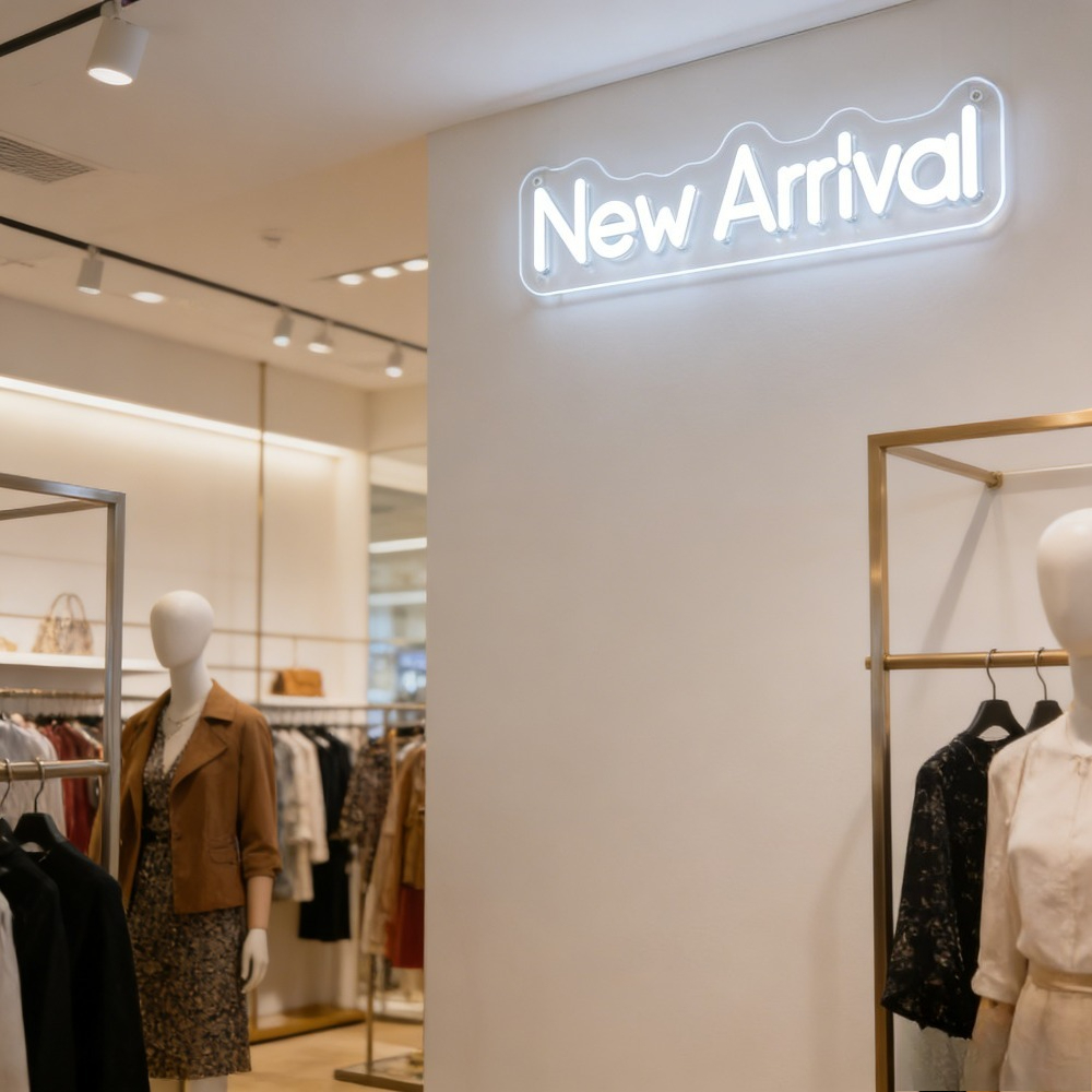 Nieuwe aanwinst LED neonreclam - Home Decor Retail Stores recensie en prijs