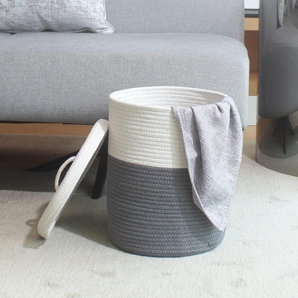 Opbergmand van katoenen touw m - Home Decor Hampers recensie en prijs