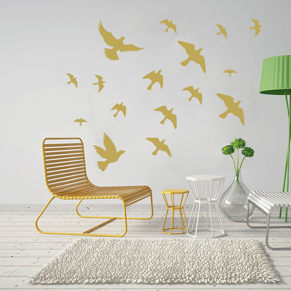 12 Stks/set Vogel Muurstickers - Home Decor Vinyl Flooring recensie en prijs
