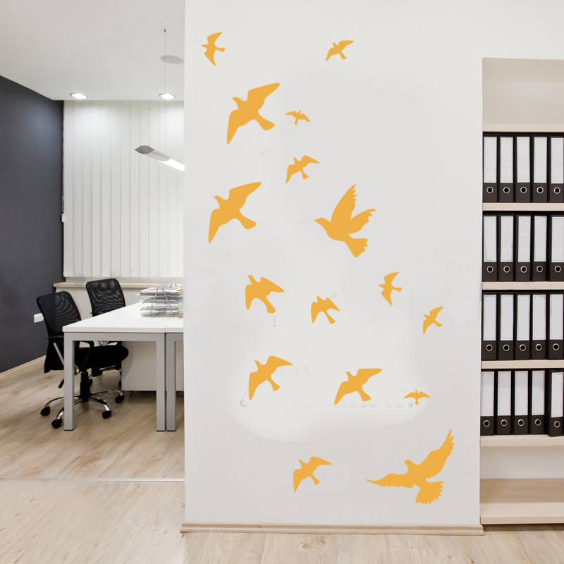 12 Stks/set Vogel Muurstickers - Home Decor Vinyl Flooring recensie en prijs
