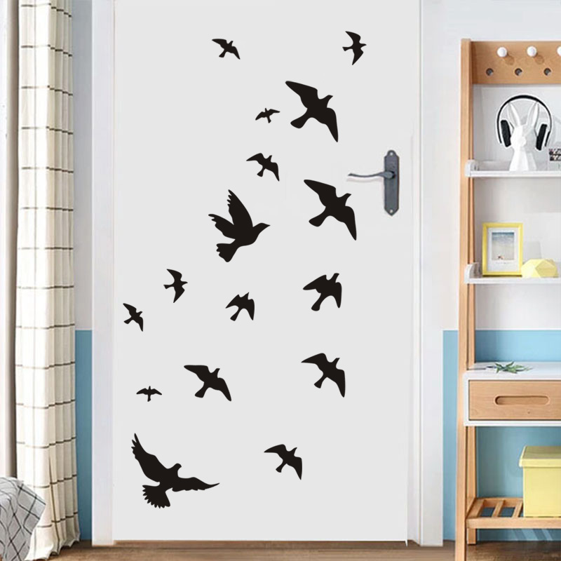 12 Stks/set Vogel Muurstickers - Home Decor Vinyl Flooring recensie en prijs